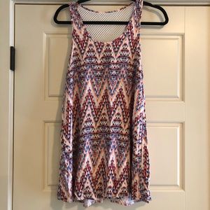 Forever 21 Aztec Print Swimsuit Cover Up